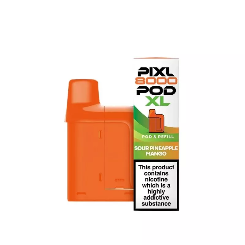 PIXL 8000 Sour Pineapple Mango Refill Pods