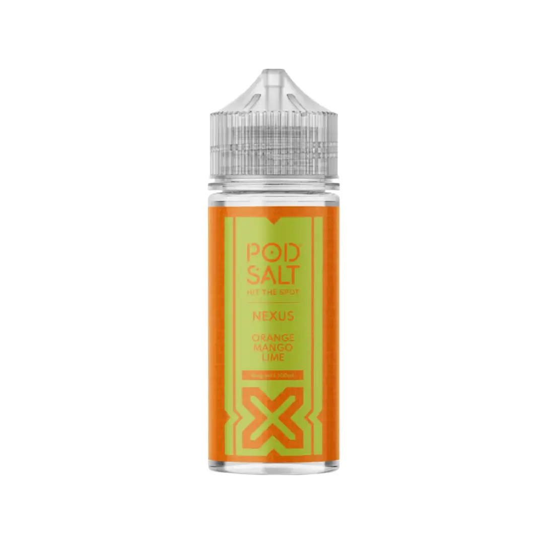 Pod Salt Nexus Orange Mango Lime 100ml E-liquid