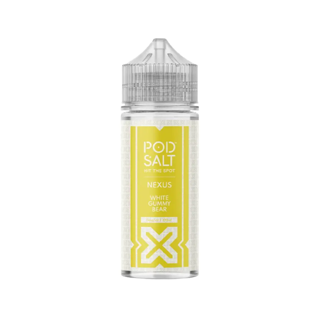 Pod Salt Nexus White Gummy Bear 100ml E-liquid