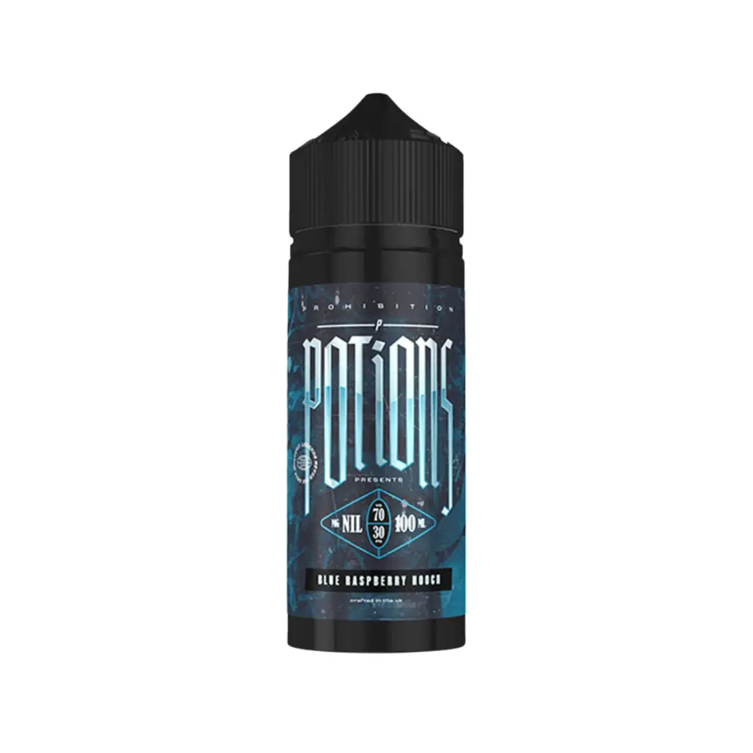 Prohibition Potions Blue Raspberry Hooch 100ml E-liquid