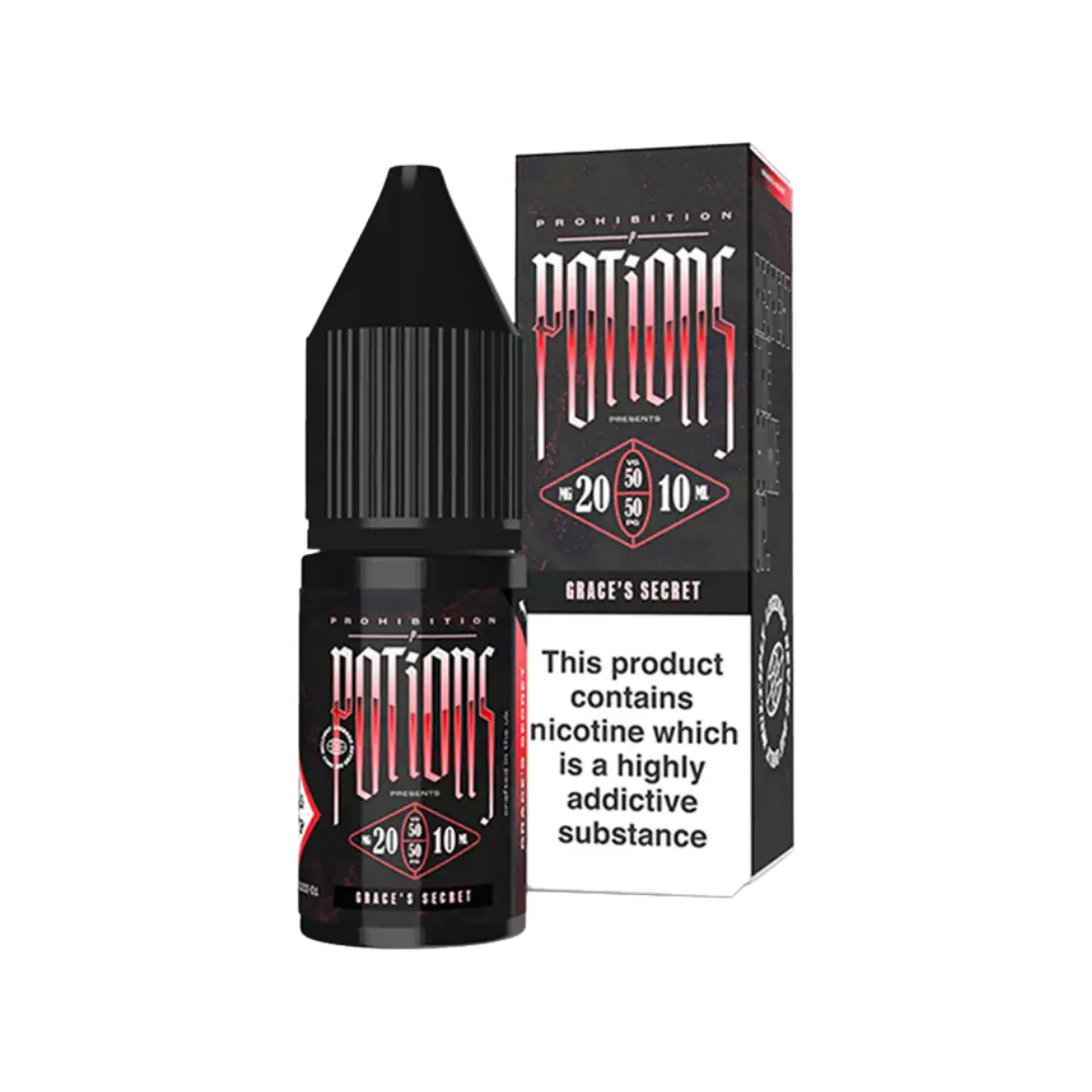Prohibition Potions Grace's Secret 10ml Nic Salt E-liquid
