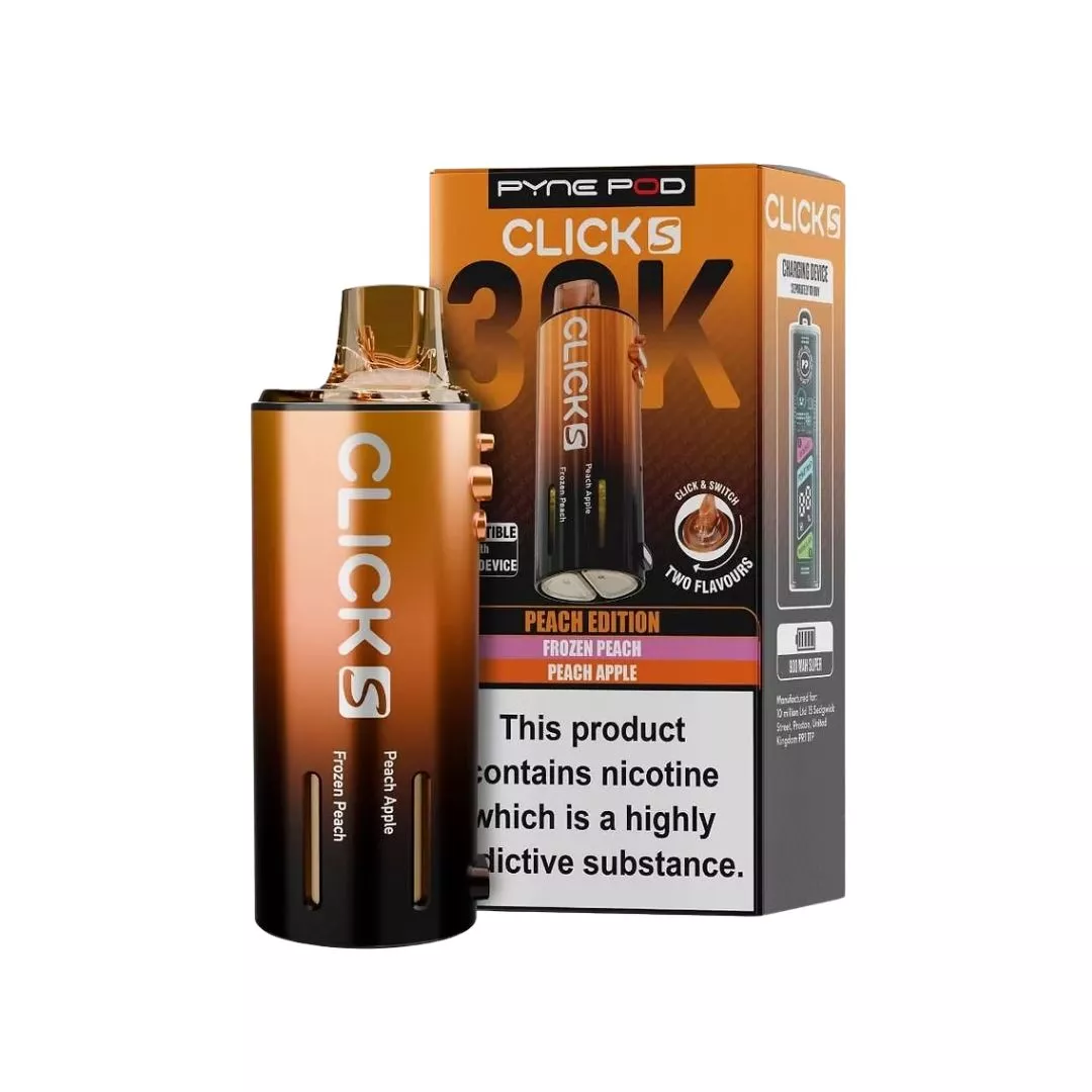 Pyne Pod Click S 30K Peach Edition Refill Pod