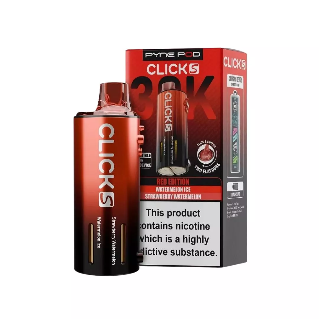 Pyne Pod Click S 30K Red Edition Refill Pod