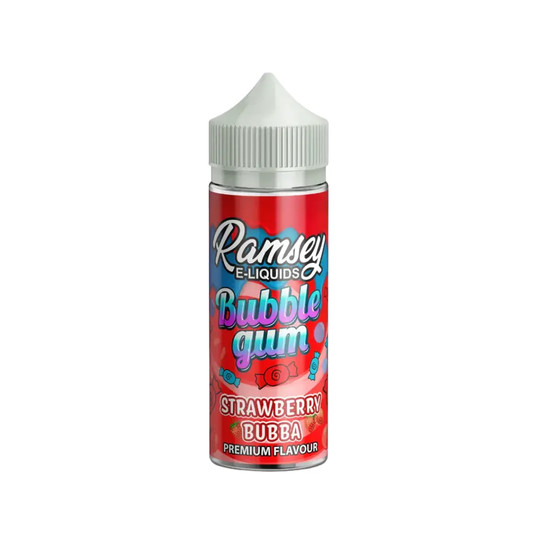 Ramsey Bubblegum Strawberry Bubba 100ml E-liquid