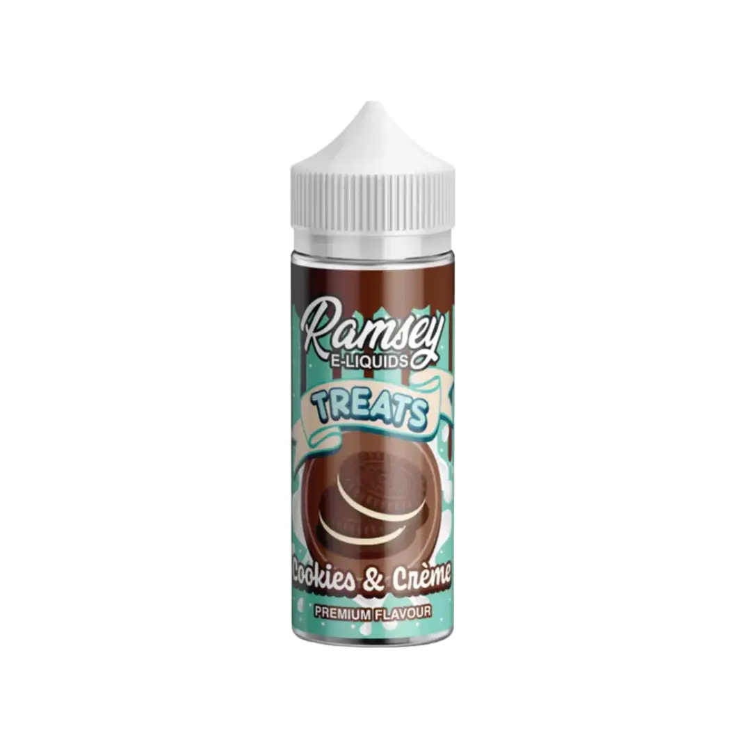 Ramsey Treats Cookies & Crème 100ml Shortfill E-liquid