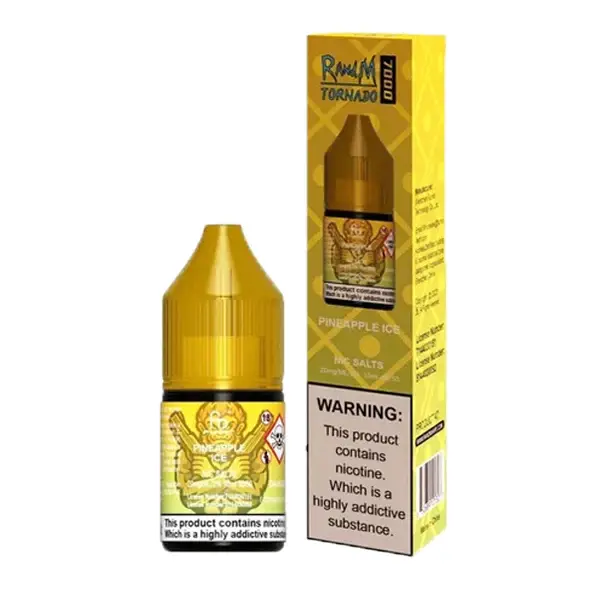 RandM Tornado 9000 Pineapple Ice 10ml Nic Salt E-liquid