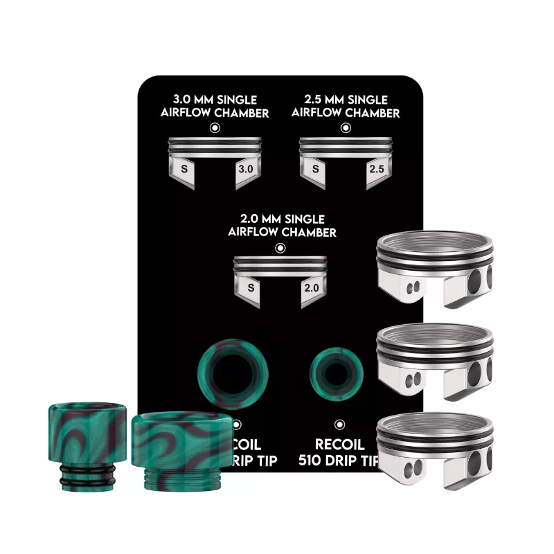 Recoil R3 Single Coil Accessory Pack By ThunderCloud X Grimm Green