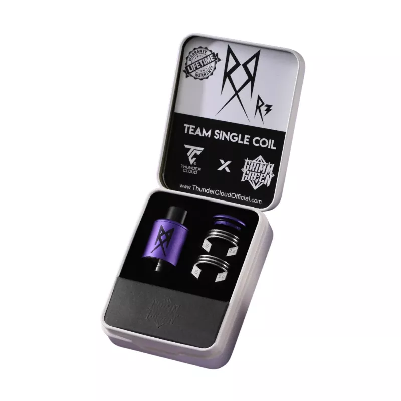 Recoil R3 Single Coil RDA By ThunderCloud X Grimm Green - Image 2