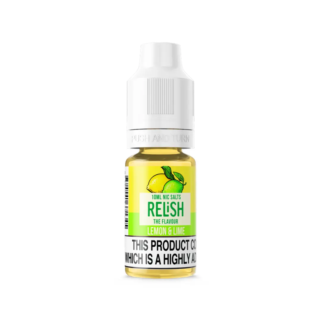 Relish Lemon & Lime 10ml Nic Salt
