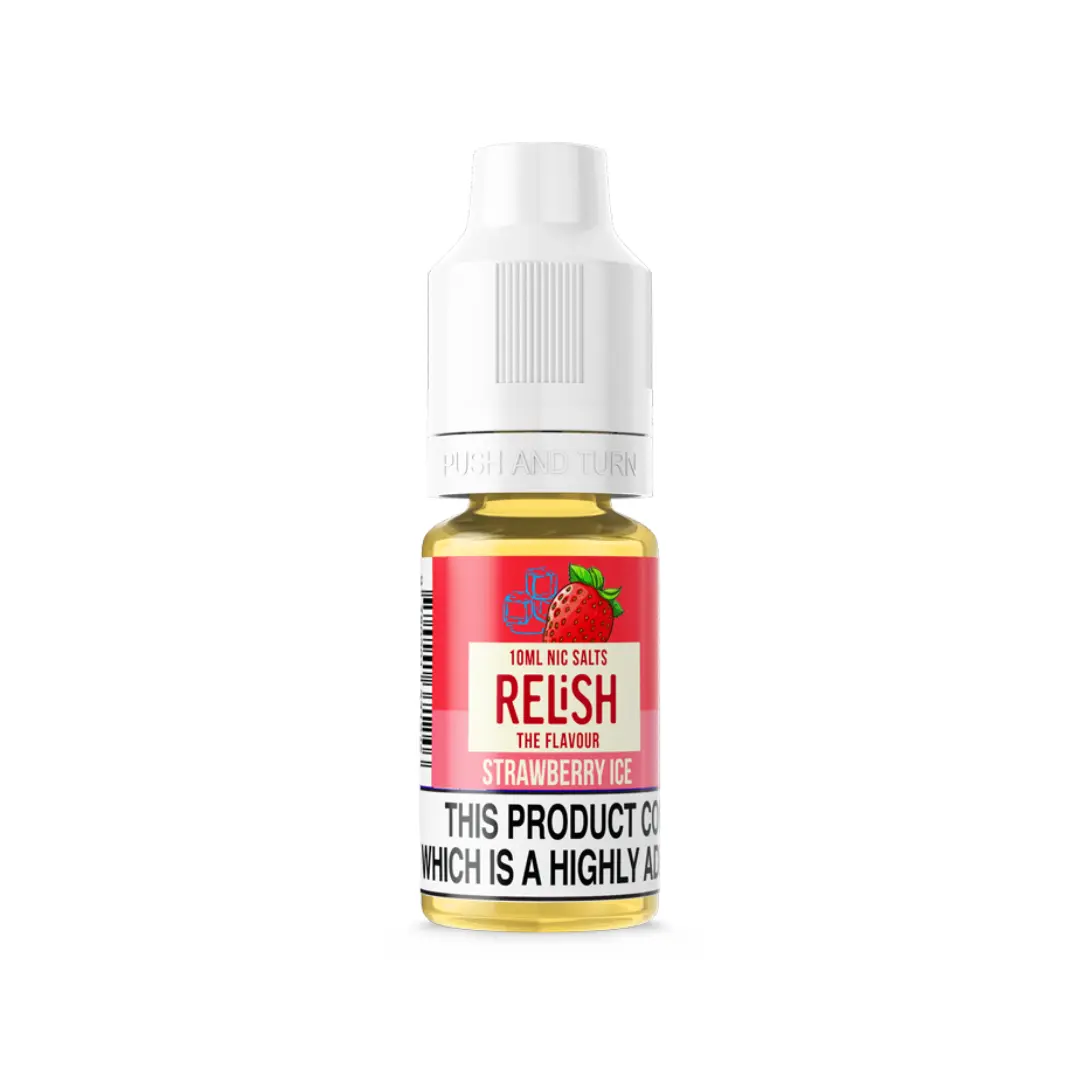 Relish Strawberry Ice 10ml Nic Salt