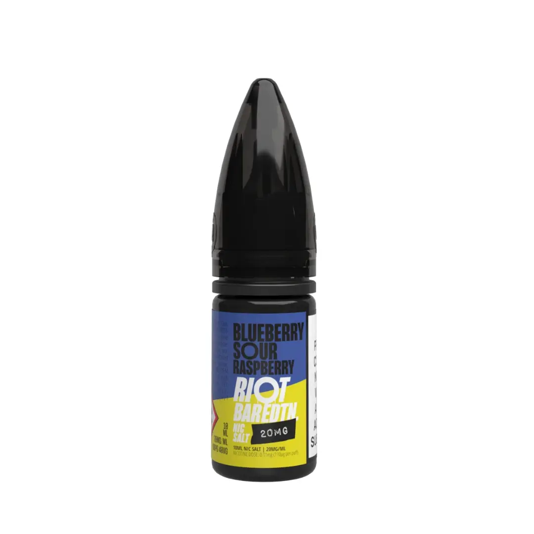 Riot Squad BAR Edition Blueberry Sour Raspberry 10ml Nic Salt E-liquid