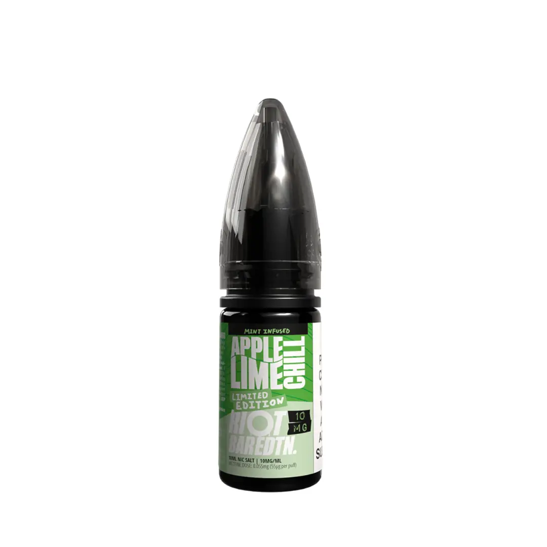 Riot Squad BAR Edition - Limited Edition Apple Lime Chill 10ml Nic Salt E-liquid
