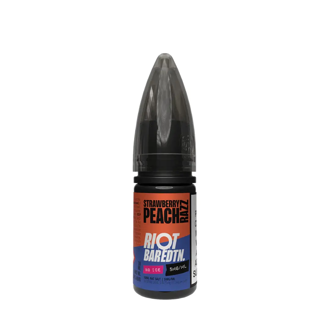 Riot Squad BAR Edition No Ice - Strawberry Peach Razz 10ml Nic Salt E-liquid