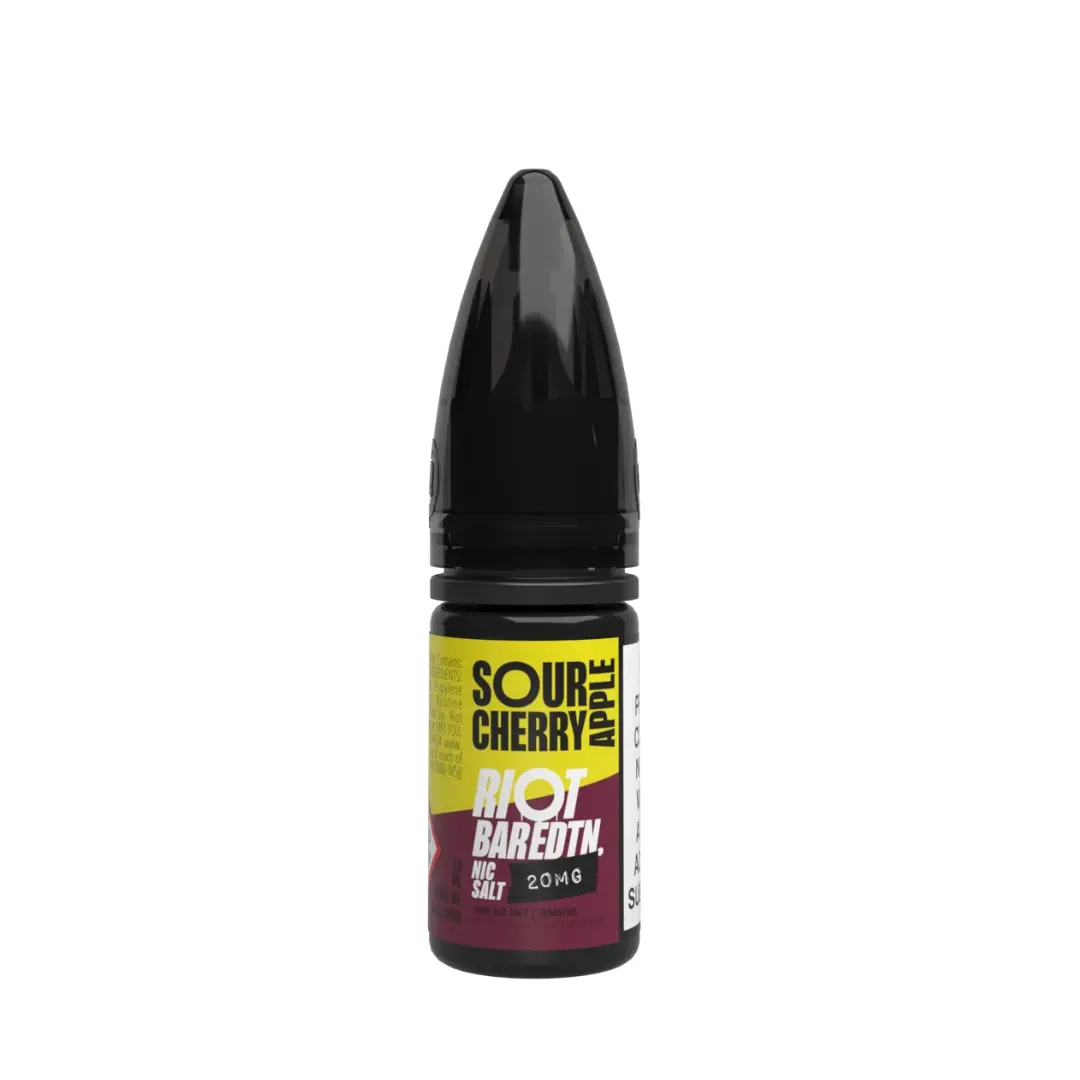 Riot Squad BAR Edition Sour Cherry Apple 10ml Nic Salt E-liquid