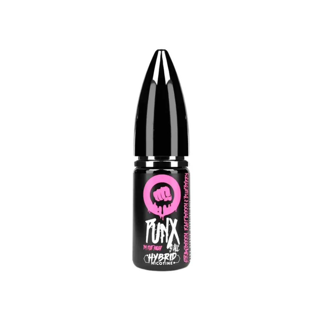 Riot Squad PUNX Series Strawberry, Raspberry & Blueberry Nic Salt 10ml