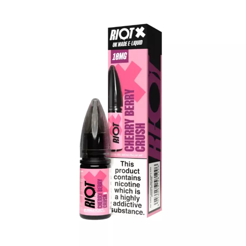 Riot X Cherry Berry Crush Nic Salt 10ml