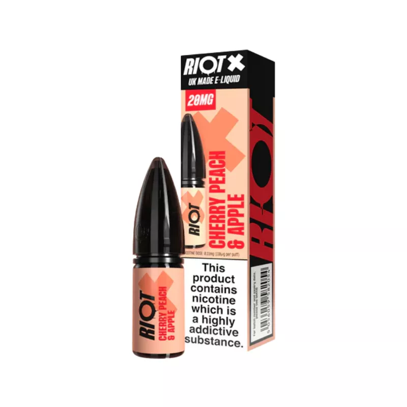 Riot X Cherry Peach & Apple Nic Salt 10ml