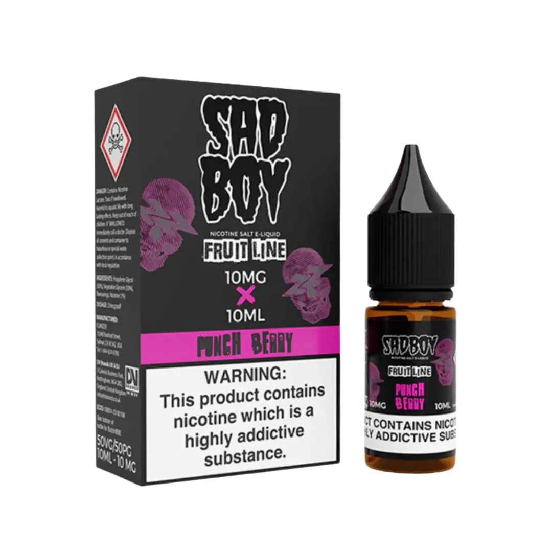 Sadboy Punch Berry 10ml Nic Salt - Image 2