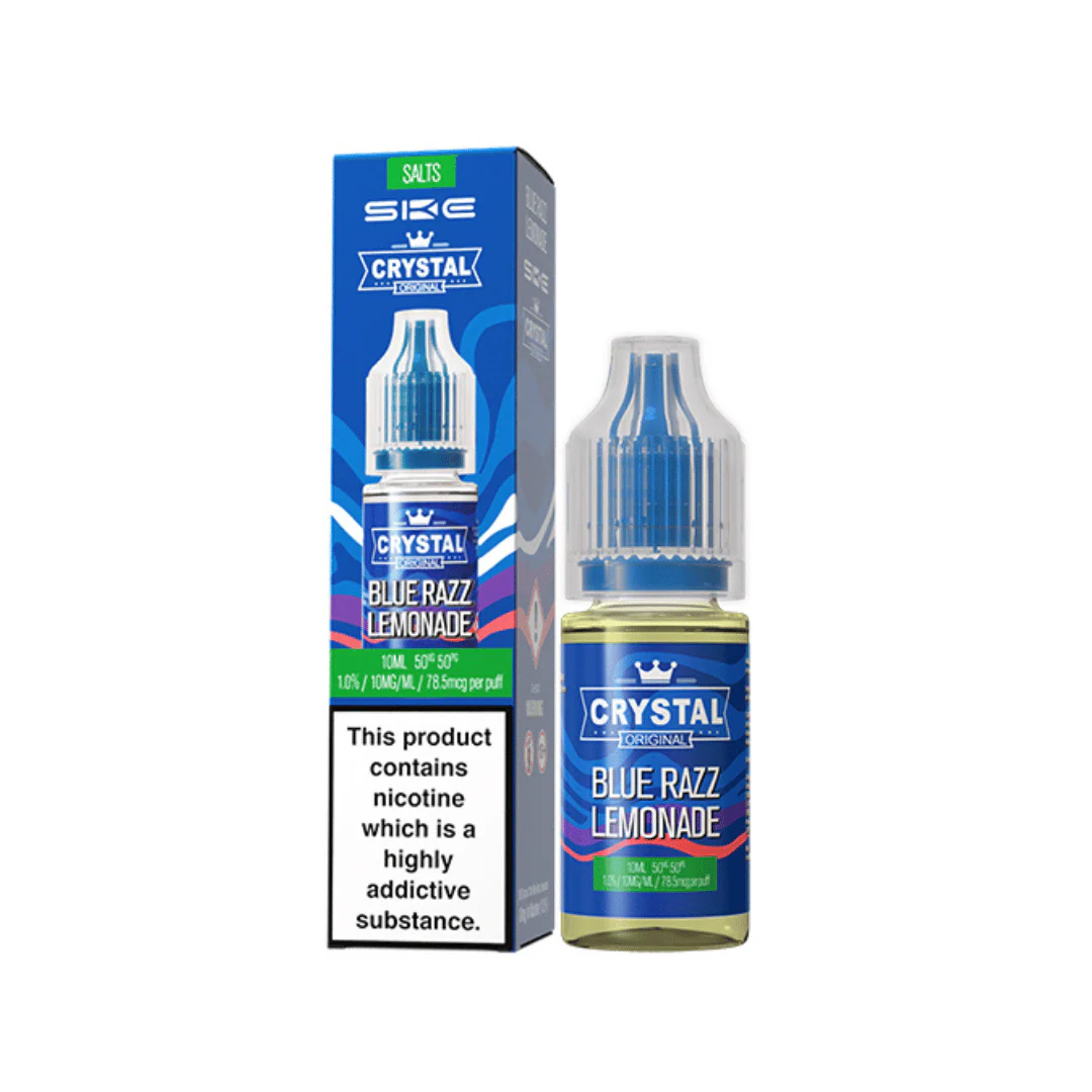 SKE Crystal Blue Razz Lemonade 10ml Nic Salt E-liquid