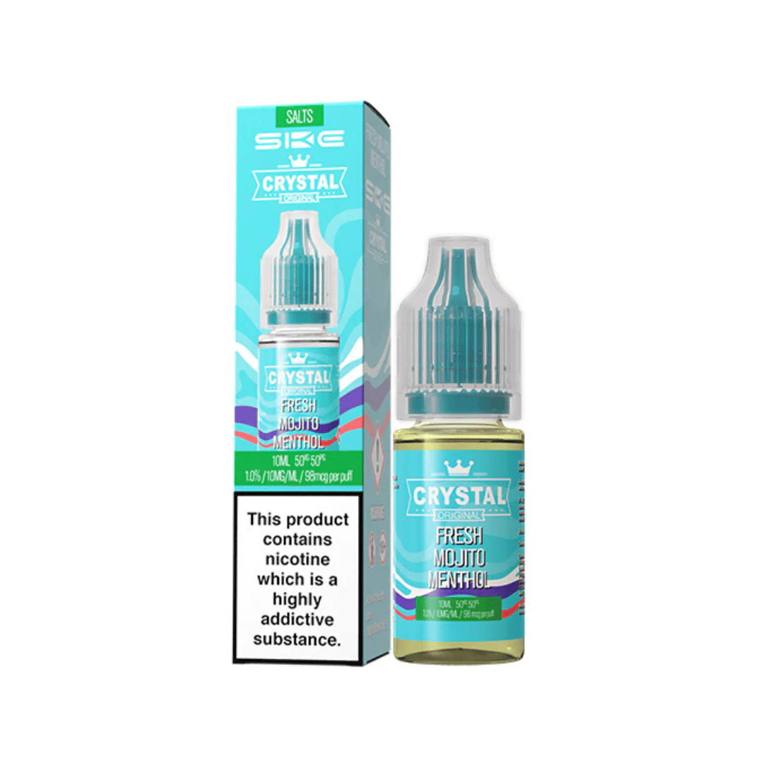 SKE Crystal Fresh Mojito Menthol 10ml Nic Salt E-liquid