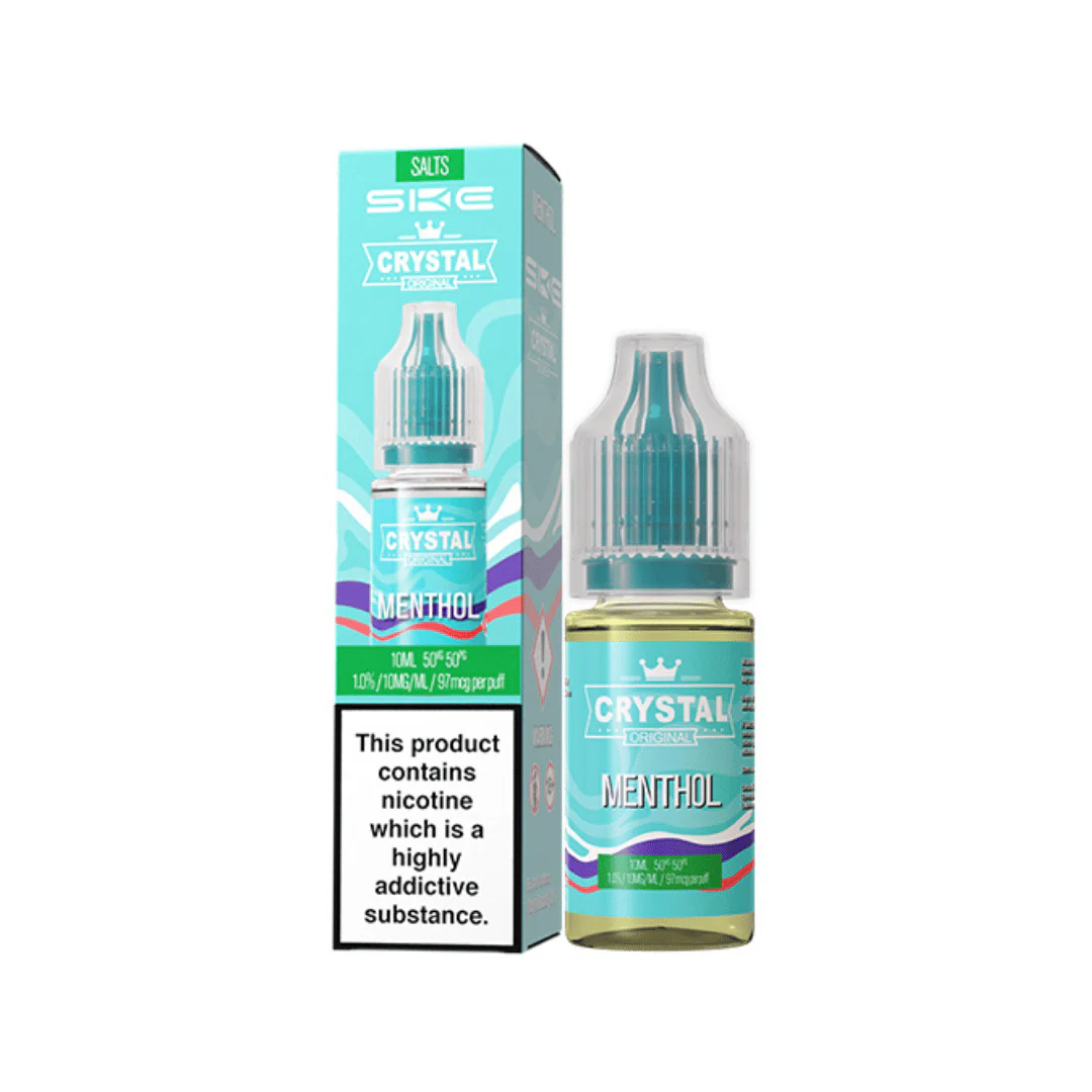 SKE Crystal Menthol 10ml Nic Salt E-liquid
