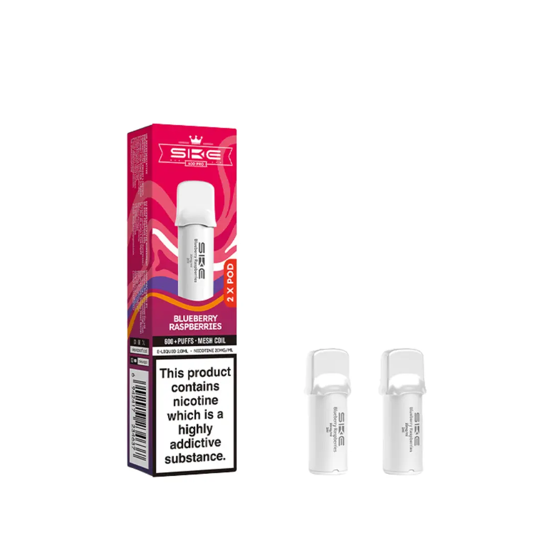 SKE Crystal Pro Blueberry Raspberries Prefilled Pods