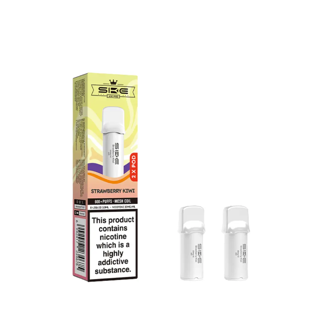 SKE Crystal Pro Strawberry Kiwi Prefilled Pods