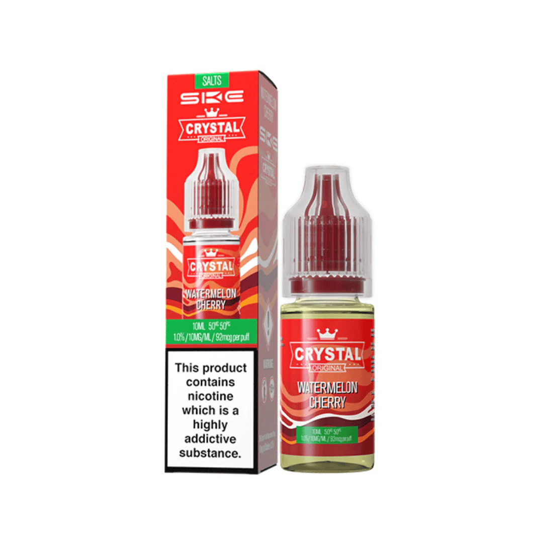 SKE Crystal Watermelon Cherry 10ml Nic Salt E-liquid