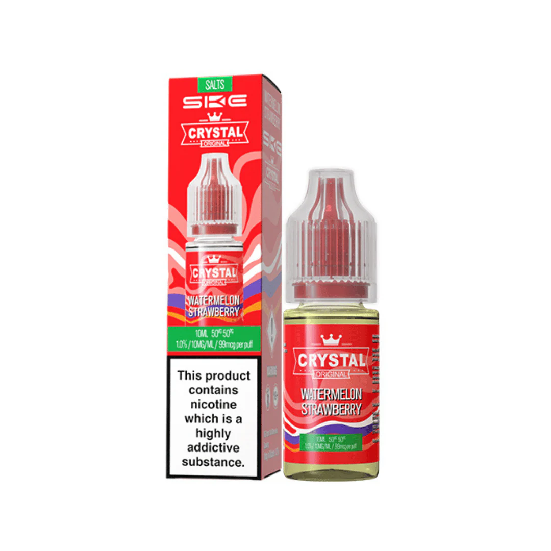 SKE Crystal Watermelon Strawberry 10ml Nic Salt E-liquid