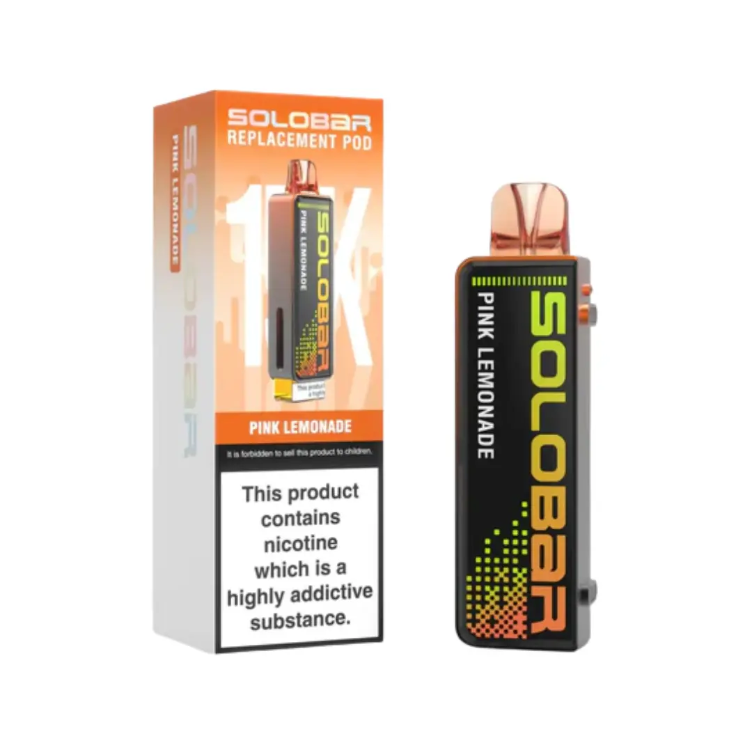 Solobar 15K Pink Lemonade Refill Pod