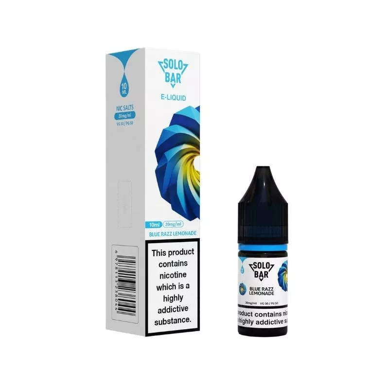 Solobar Blue Razz Lemonade 10ml Nic Salt