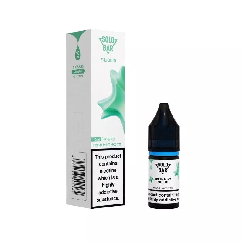 Solobar Fresh Mint Mojito 10ml Nic Salt