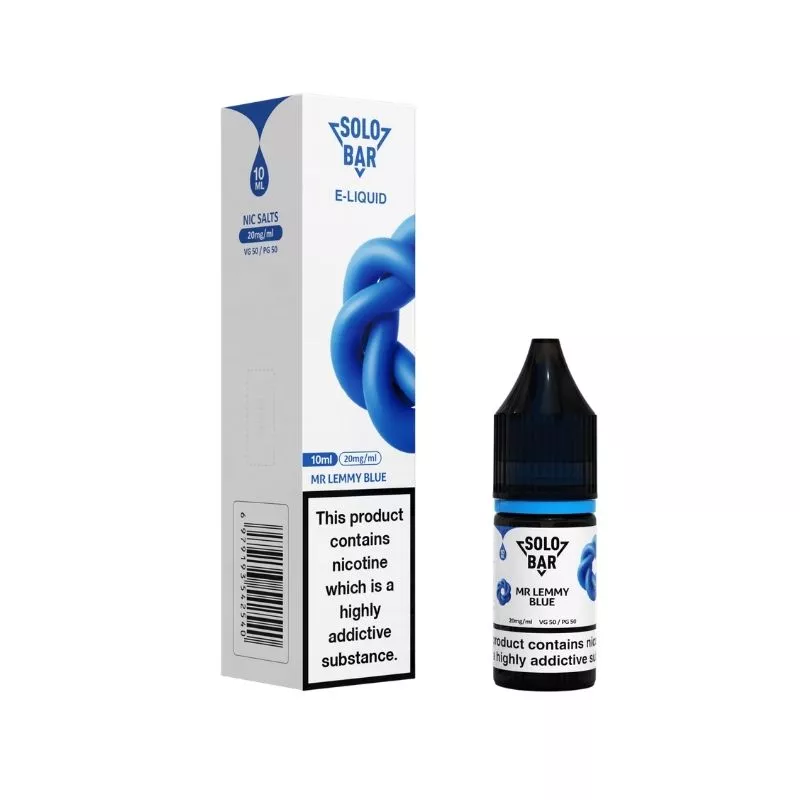 Solobar Mr Lemmy Blue 10ml Nic Salt