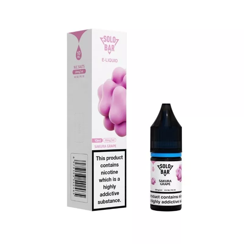 Solobar Sakura Grape 10ml Nic Salt