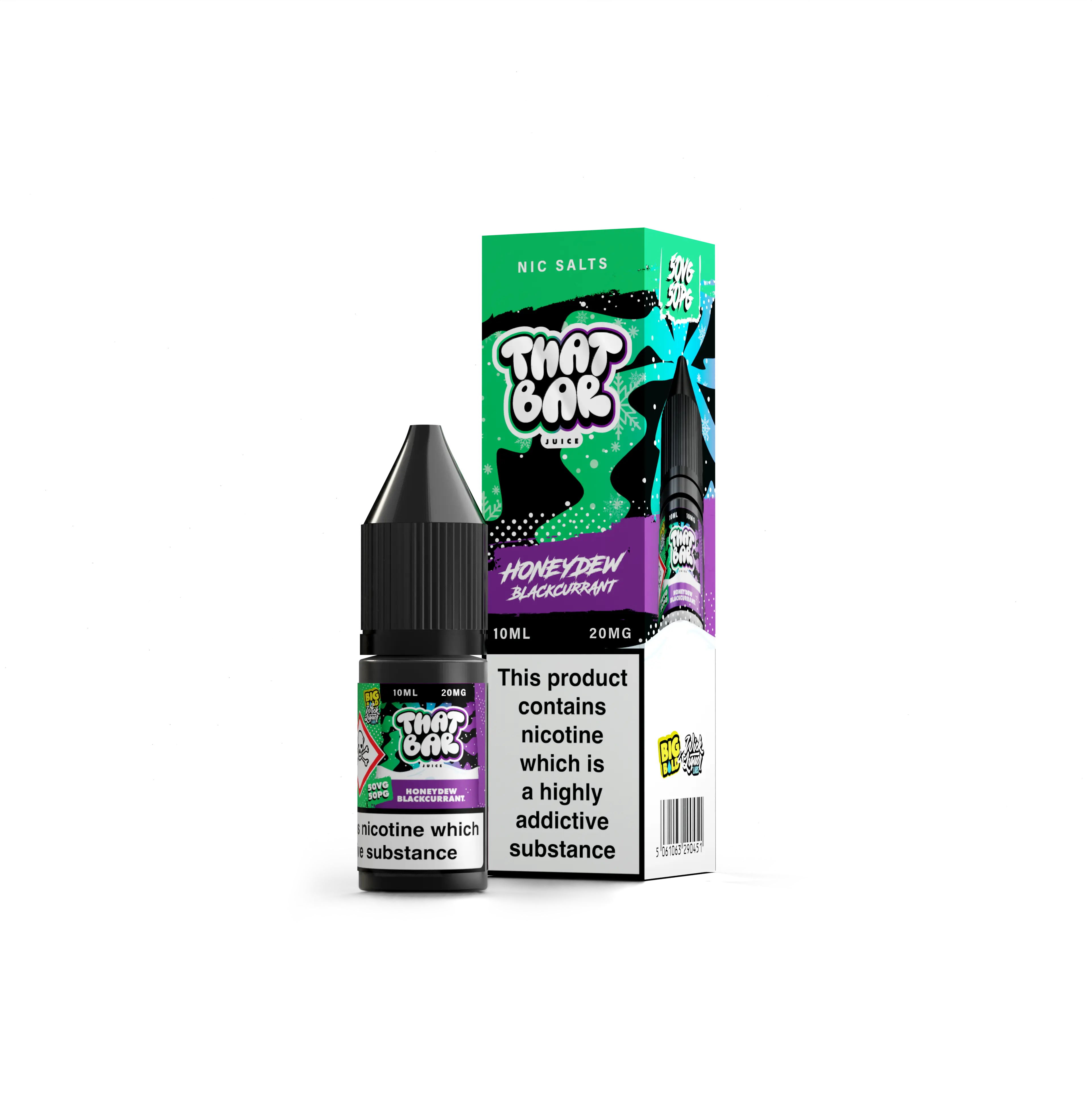That Bar Juice Big Bold 10ml Nic Salt - Image 7