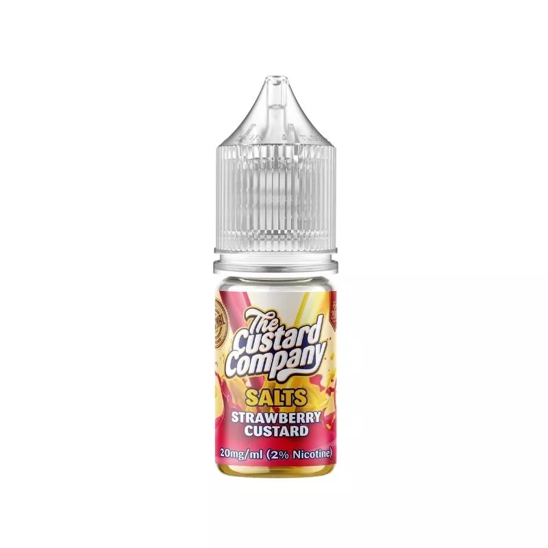 The Custard Company Strawberry Custard 10ml Nic Salt