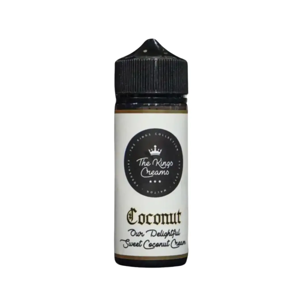 The Kings Creams Coconut Cream 100ml Shortfill