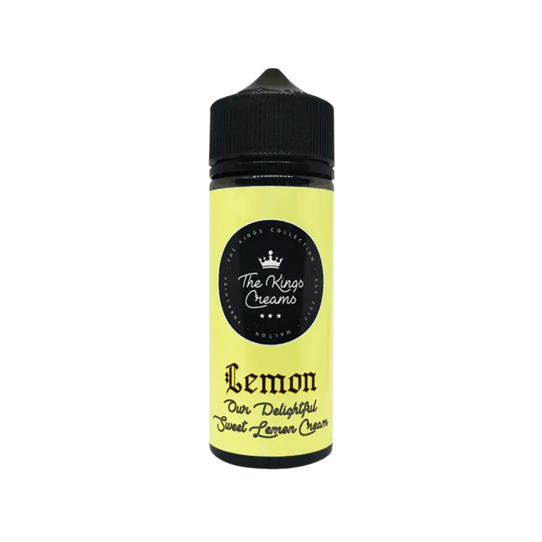 The Kings Creams Lemon Cream 100ml Shortfill