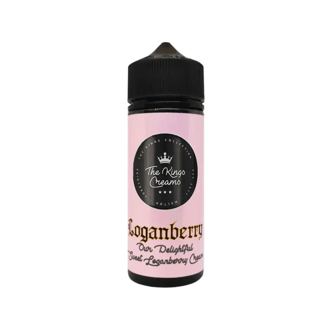 The Kings Creams Loganberry Cream 100ml Shortfill