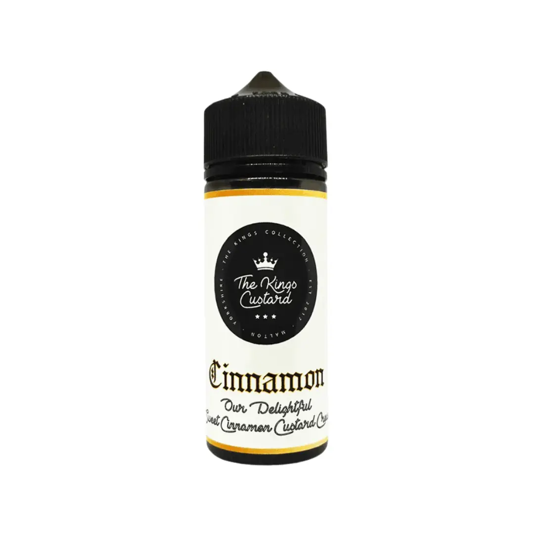 The Kings Custard Cinnamon Custard 100ml Shortfill