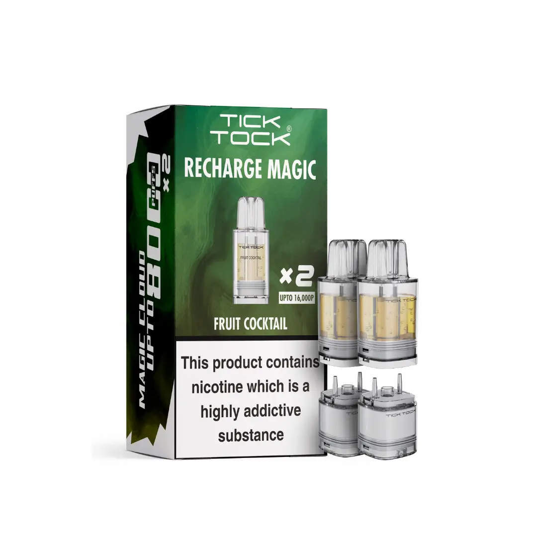 Tick Tock Magic 8000 Fruit Cocktail Refill Pods