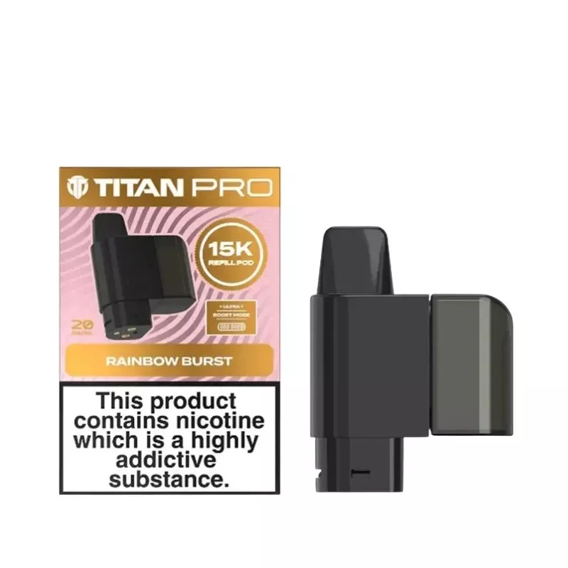 Titan Pro 15K Rainbow Burst Refill Pods