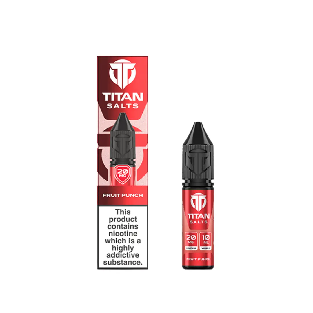 Titan Vape Fruit Punch 10ml Nic Salt E-liquid