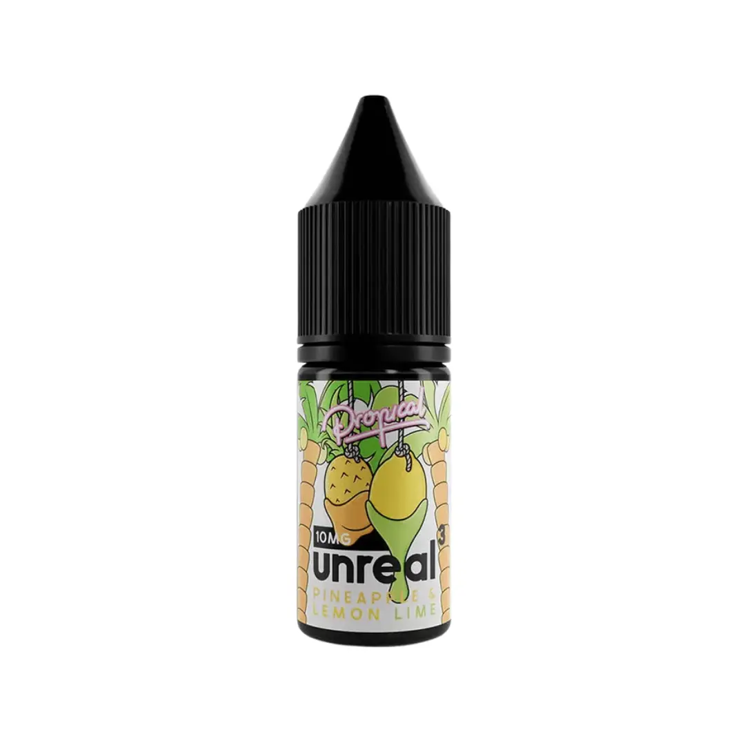 Unreal 3 Propical Pineapple & Lemon Lime 10ml Nic Salt