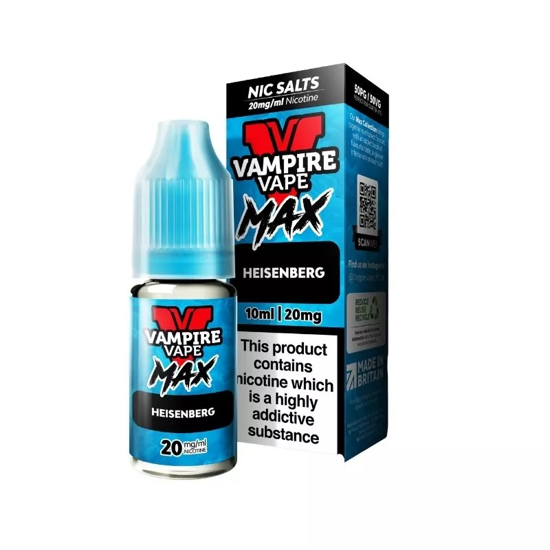 Vampire Vape MAX Heisenberg 10ml Nic Salt