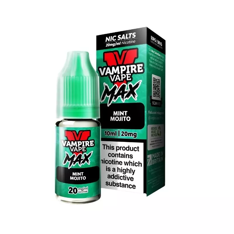 Vampire Vape MAX Mint Mojito 10ml Nic Salt