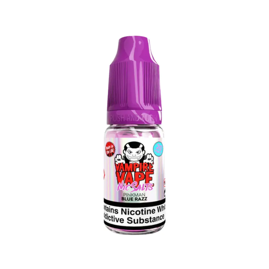 Vampire Vape Pinkman Blue Razz 10ml Nic Salt E-Liquid