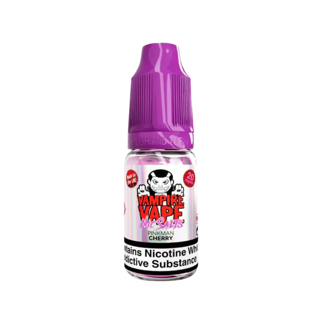 Vampire Vape Pinkman Cherry 10ml Nic Salt E-Liquid