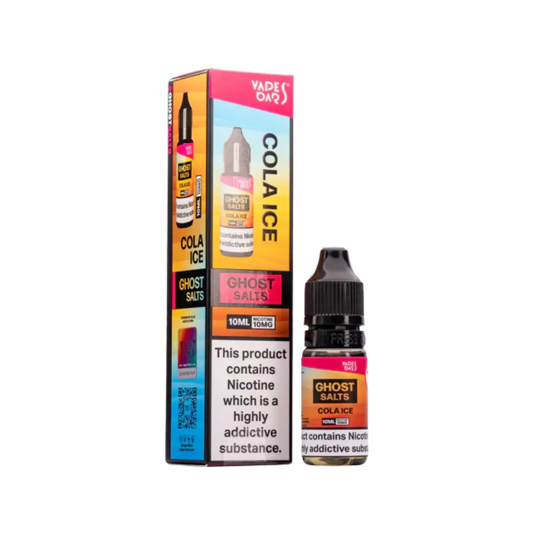 Vapes Bars Ghost Cola Ice 10ml Nic Salt E-liquid