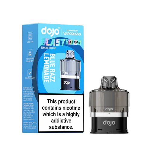 Vaporesso Dojo Blast 6000 Blue Razz Lemonade Prefilled Pods